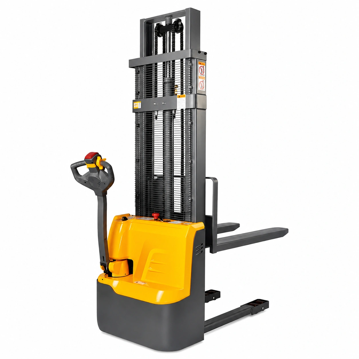 Yaya Kumandalı Tam Akülü İstif Makinesi (EVV10B/EVV12B/EVV15B) 1000-1500 kg 1600-3500 mm