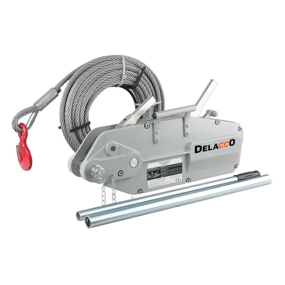 Çelik Halatlı Çekme Caraskalı (RPDS1600) 1600 kg 20 m