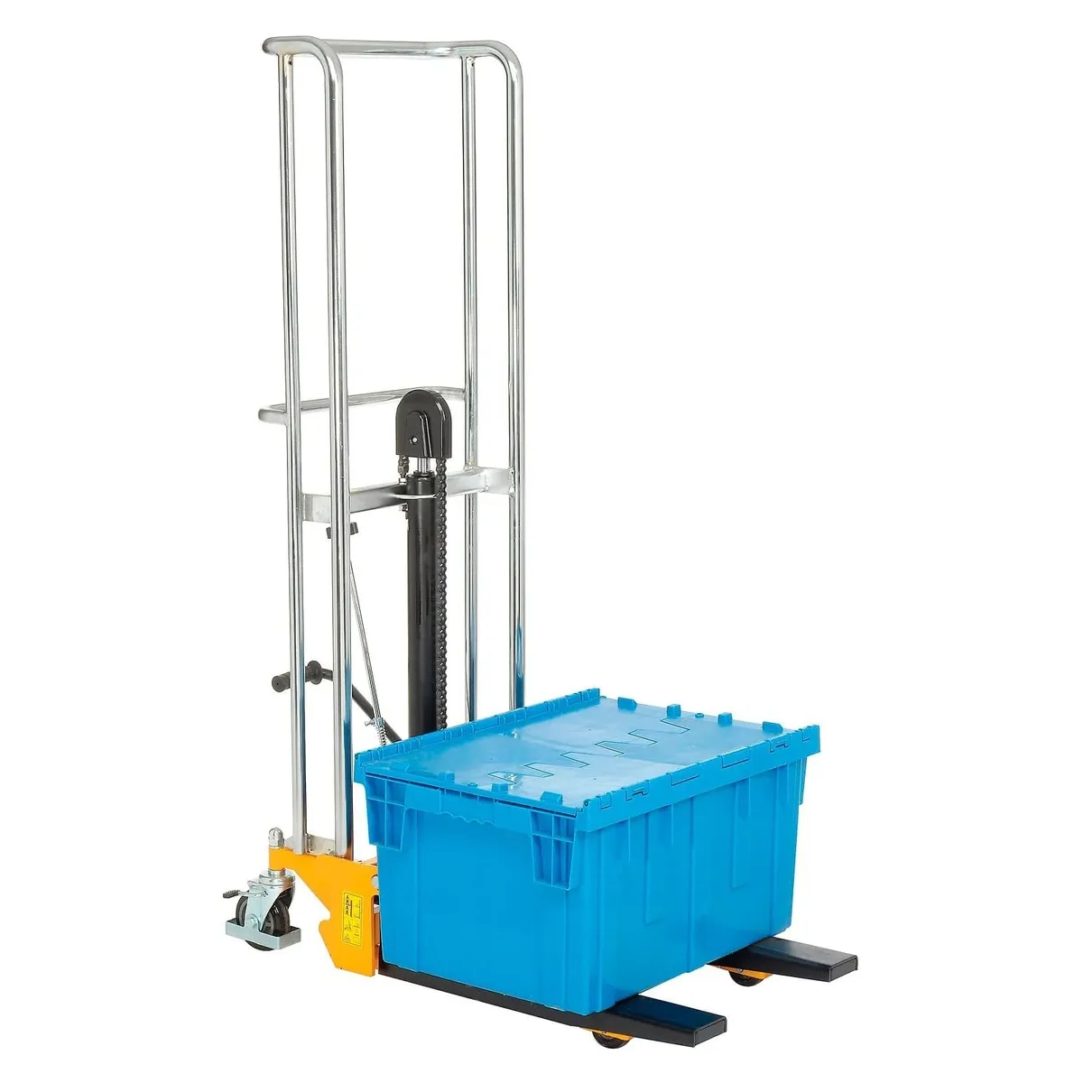 1100 mm kaldırma yüksekliğine sahip RDV400 istif makinesi