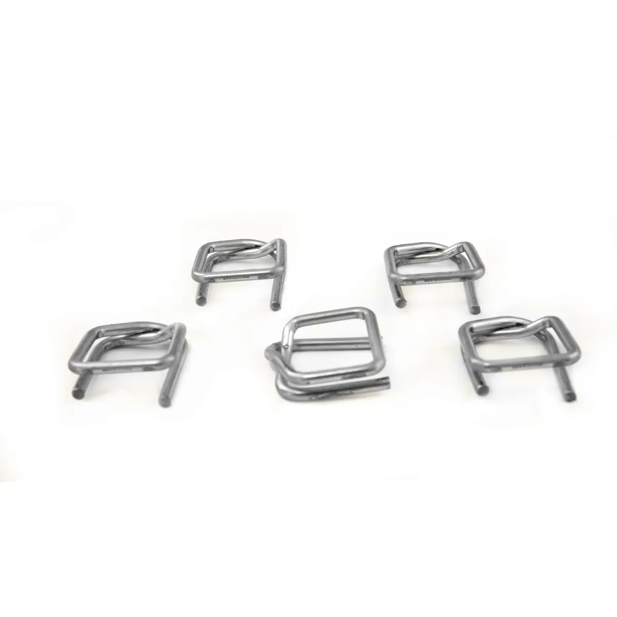 Polyester Çember için Galvanizli Tel Tokalar (BUCKLES-13G) 13 mm