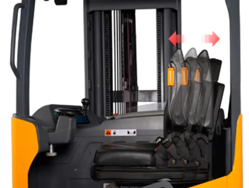 Deluxe serisi REV20D reach truck ürün görünümü
