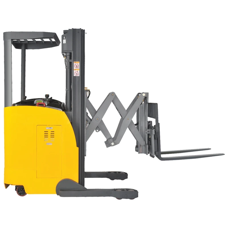 REV15DS/REV18DS elektrikli reach truck yan görünümü