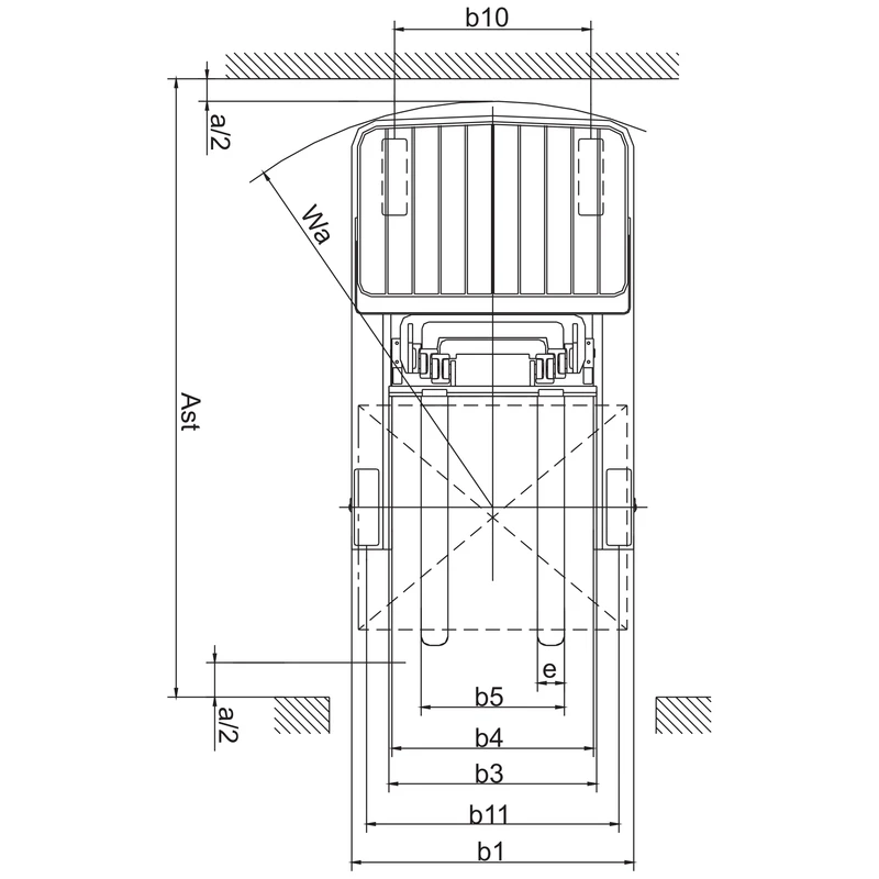 Dar koridorlar için REV15SJ oturmalı reach truck - görsel 3