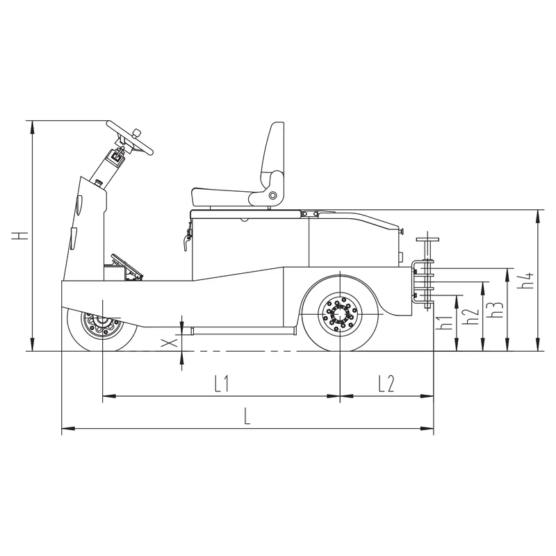 MVEV20/MVEV30 endüstriyel elektrikli çekici
